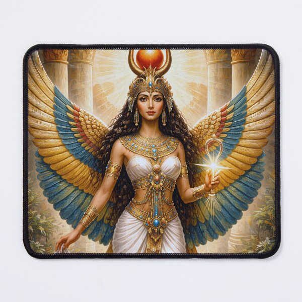 Item preview, Isis Goddess – Egyptian Mythology Painting designed and sold by GalleryKauffeld.