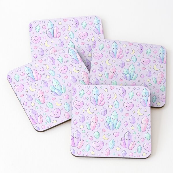 Item preview, Kawaii Magic Crystal Pattern designed and sold by Soft Berry Studio.