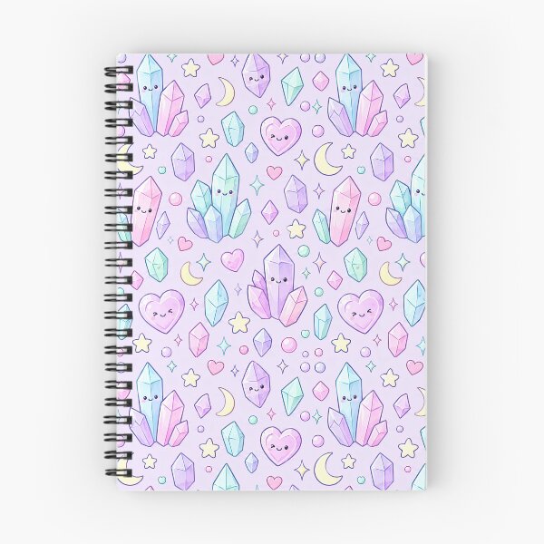 Item preview, Kawaii Magic Crystal Pattern designed and sold by Soft Berry Studio.