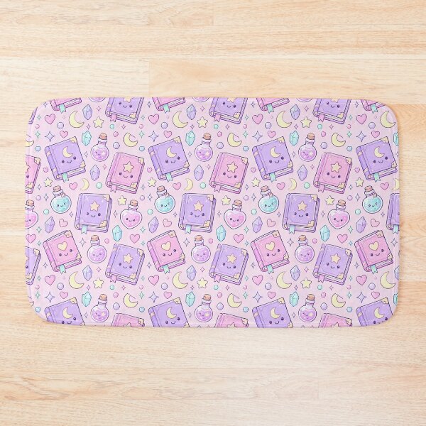 Item preview, Kawaii Magic Spellbook Pattern designed and sold by Soft Berry Studio.