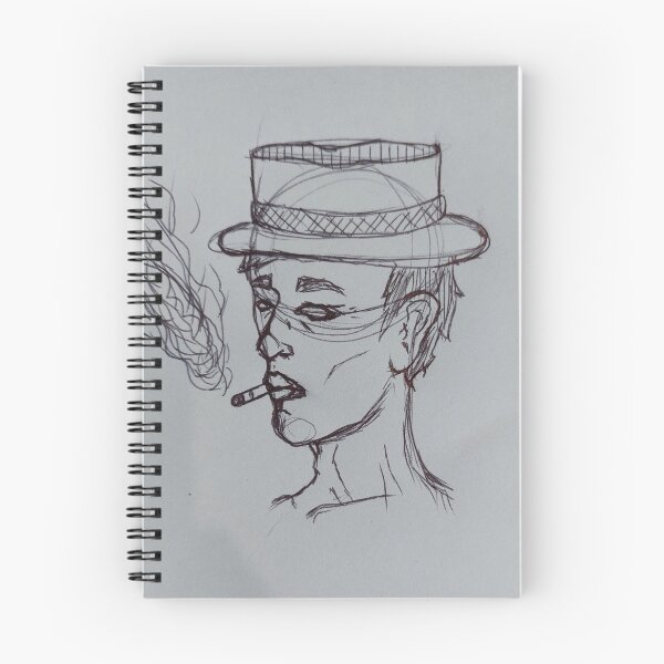 Item preview, Smoking man art designed and sold by Ceramic-Arrow.