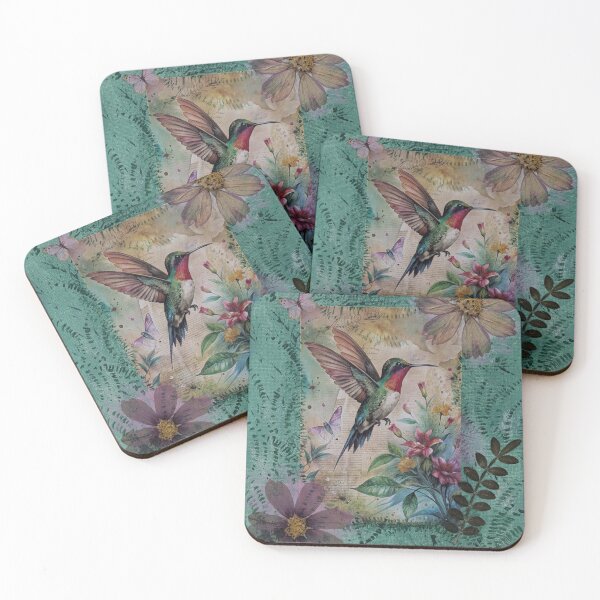 Item preview, Emerald Hummingbird designed and sold by Saraswati108.