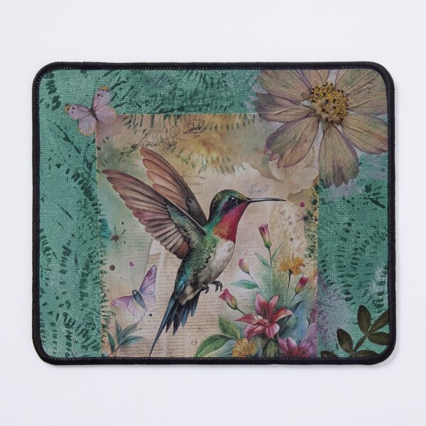 Item preview, Emerald Hummingbird designed and sold by Saraswati108.