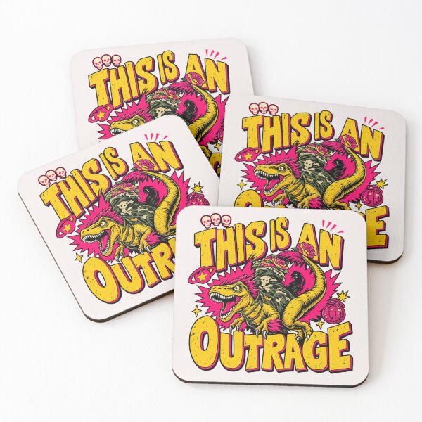 Item preview, This Is An Outrage designed and sold by urbanons.