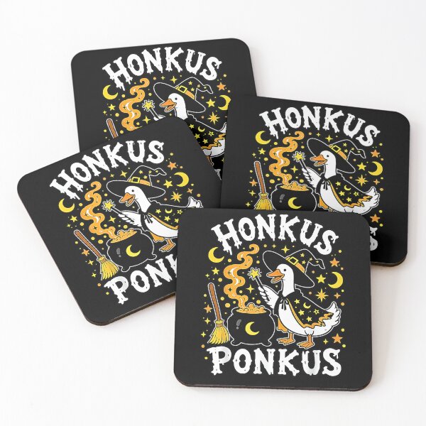 Item preview, Honkus Ponkus Funny Halloween Witch Goose Vintage designed and sold by Rahamkshop.