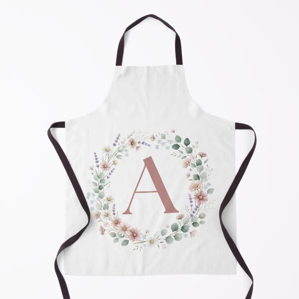 Item preview,  Pink Letter A Floral Wreath Monogram designed and sold by ITCHAWAWAA.