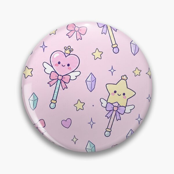 Item preview, Kawaii Magic Wand Pattern designed and sold by Soft Berry Studio.
