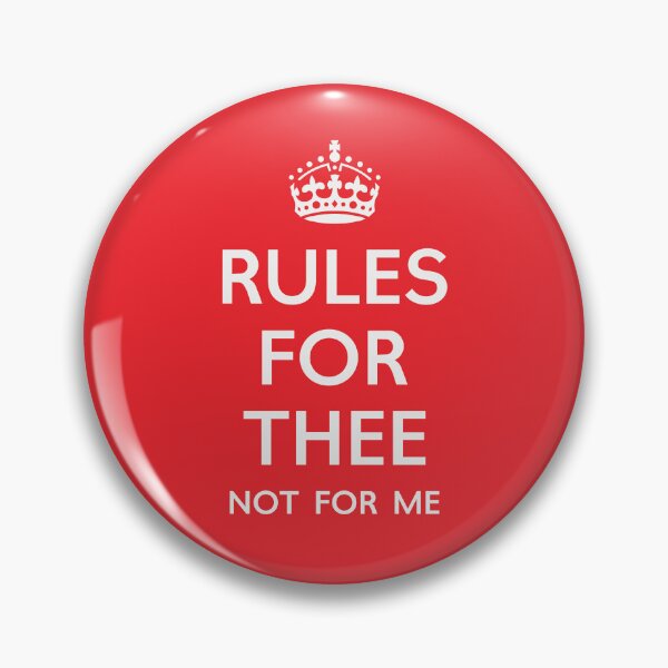 Item preview, Keep Calm Style - Rules For Thee designed and sold by DoomLoopDesigns.
