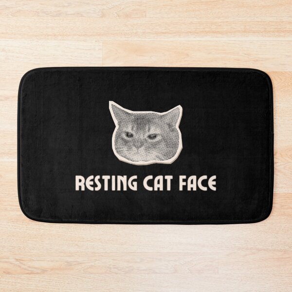 Item preview, Resting Cat Face designed and sold by monika-arthing.
