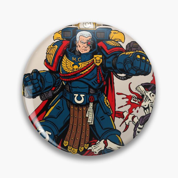 Item preview, Marneus Calgar – There Is Only War Retro Comic Art designed and sold by BravenBold.