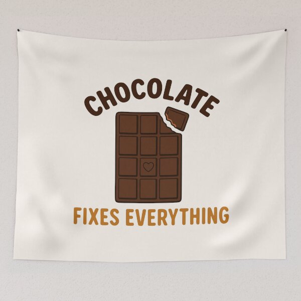 Item preview, Chocolate Fixes Everything designed and sold by fadilow.