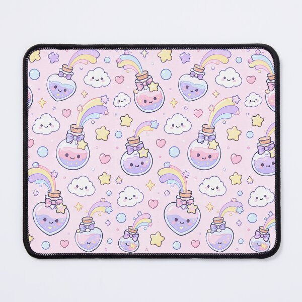 Item preview, Kawaii Rainbow Potion Pattern designed and sold by Soft Berry Studio.