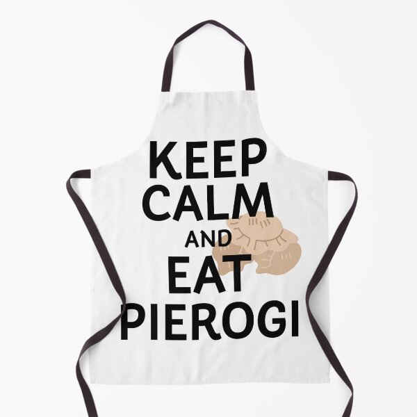 Item preview, Keep Calm and Eat Pierogi Polish Food Parody designed and sold by KMKDesignStudio.
