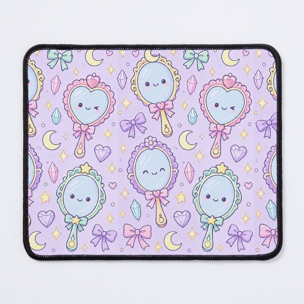 Item preview, Kawaii Magic Mirror Pattern designed and sold by Soft Berry Studio.