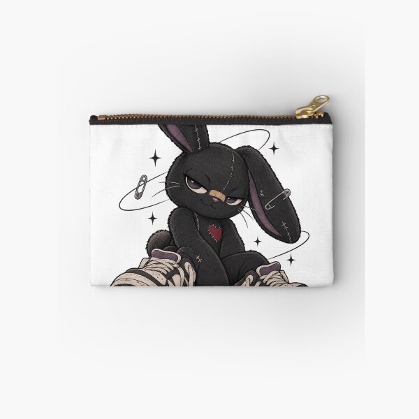 Item preview, Dark Streetwear Bunny in Chunky Sneakers designed and sold by スナルネ.