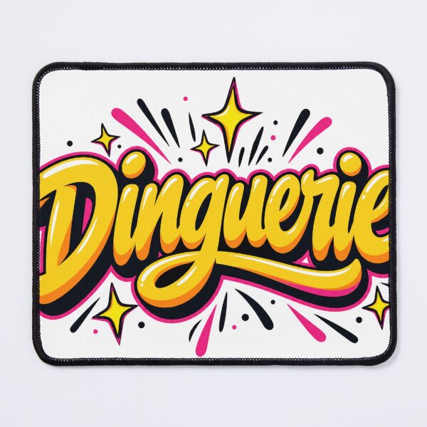 Item preview, Dinguerie Funny French Slang Expression designed and sold by Everyday Press.