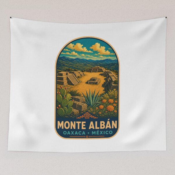 Item preview, Monte Albán Oaxaca Archaeological designed and sold by BeachWhisper.