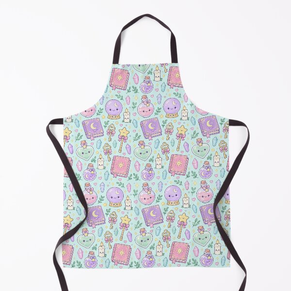 Item preview, Kawaii Potion And Magic Mix Pattern designed and sold by Soft Berry Studio.