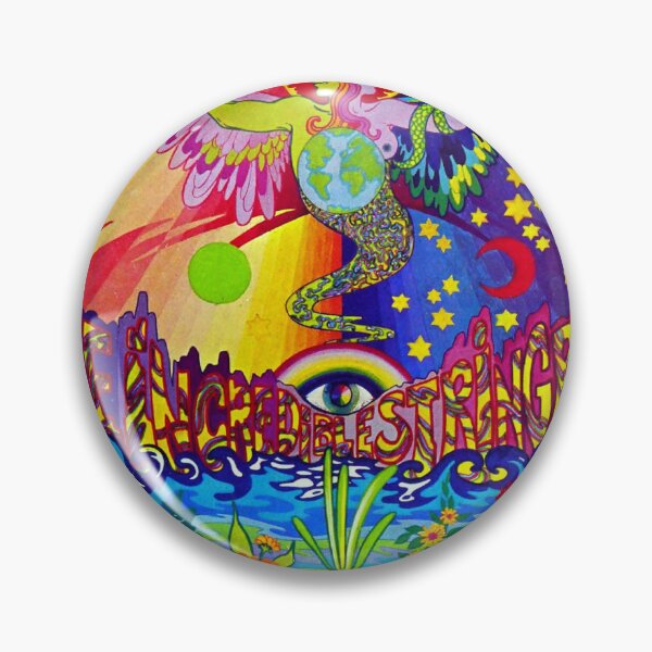 Item preview, Psychedelic poster with Incredible String Band 1968 album artwork designed and sold by colliophoto.