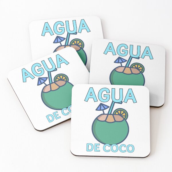 Item preview, Agua de Coco Coconut Water Drink designed and sold by KMKDesignStudio.