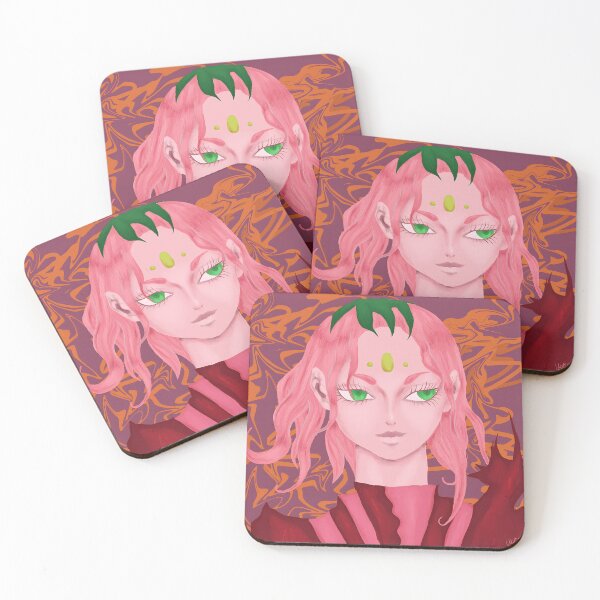 Item preview, Strawberry Hair Fantasy Woman Mystical Spirit Character designed and sold by elatayloramab.