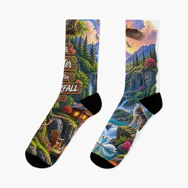 Item preview, Wild waterfall retreat  designed and sold by urbanshop7.