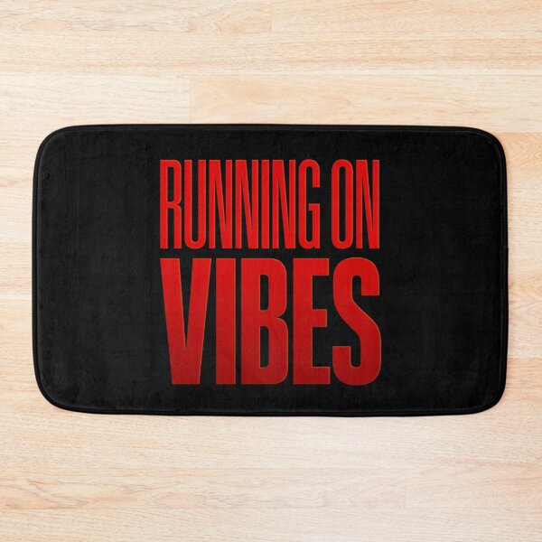 Item preview, Running on Vibes, Red designed and sold by Memes N Lore .