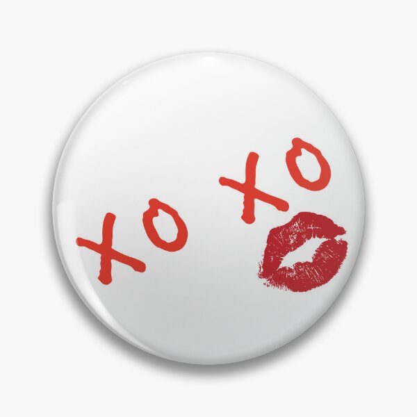 Item preview, XOXO Red Lipstick Kiss Marks designed and sold by KMKDesignStudio.