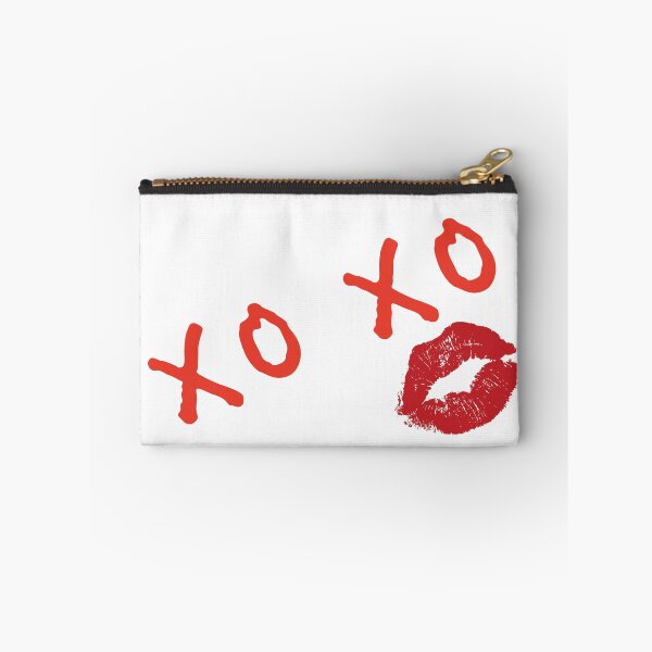 Item preview, XOXO Red Lipstick Kiss Marks designed and sold by KMKDesignStudio.