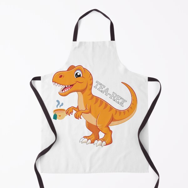 Item preview, Tea-Rex Dinosaur Drinking Tea designed and sold by KMKDesignStudio.