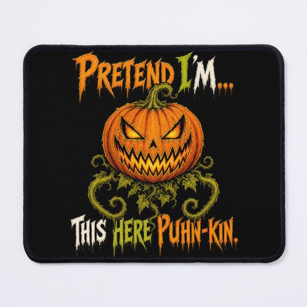 Item preview, Pretend I'm a Pumpkin Monster designed and sold by That's Comedy Pets.
