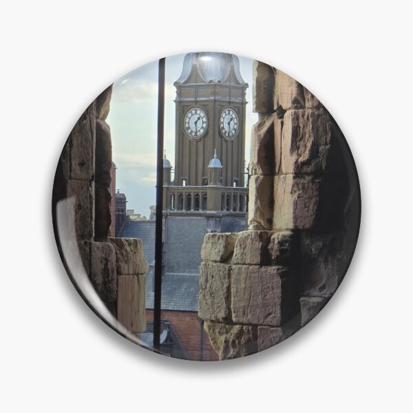 Item preview, Castle window to a clock tower designed and sold by Ceramic-Arrow.