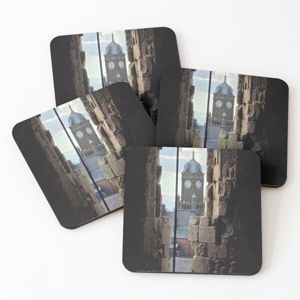 Item preview, Castle window to a clock tower designed and sold by Ceramic-Arrow.