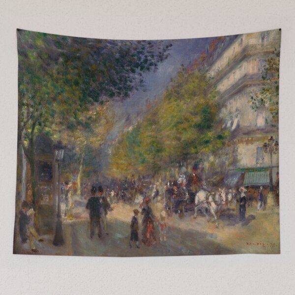 Item preview, The Great Boulevards- Pierre-Auguste Renoir designed and sold by LumiereSasha.