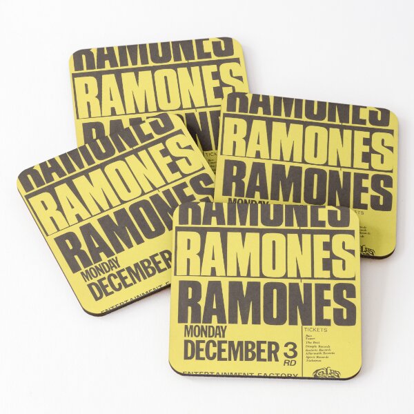 Item preview, Poster for Ramones concert on Dec 3rd 1984 at Entertainment Factory designed and sold by colliophoto.