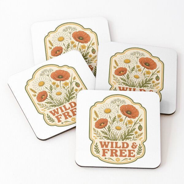 Item preview, Wildflower Meadow Retro 70s Botanical Nature Club designed and sold by DoceVaga.