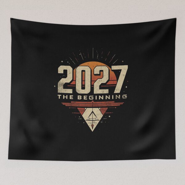 Item preview, The Beginning 2027 New Era designed and sold by ChicTrendz.