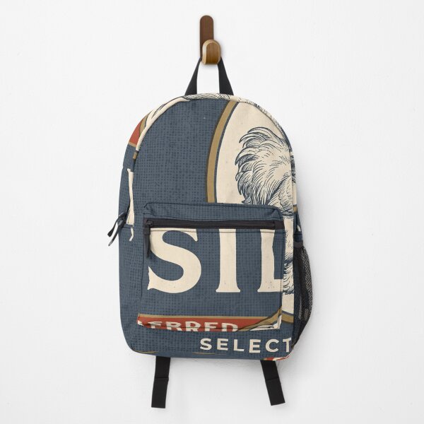 Item preview, Silkie Chicken Vintage Feed Sack Label Sticker designed and sold by Everyday Press.