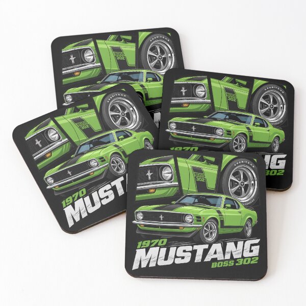 Item preview, Mustang Boss 302 Classic Muscle designed and sold by Gabriela Mihai.