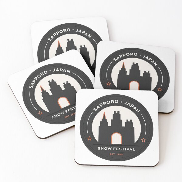 Item preview, Sapporo Snow Festival Crest — Circular Badge Logo designed and sold by Shutter-Dragon.