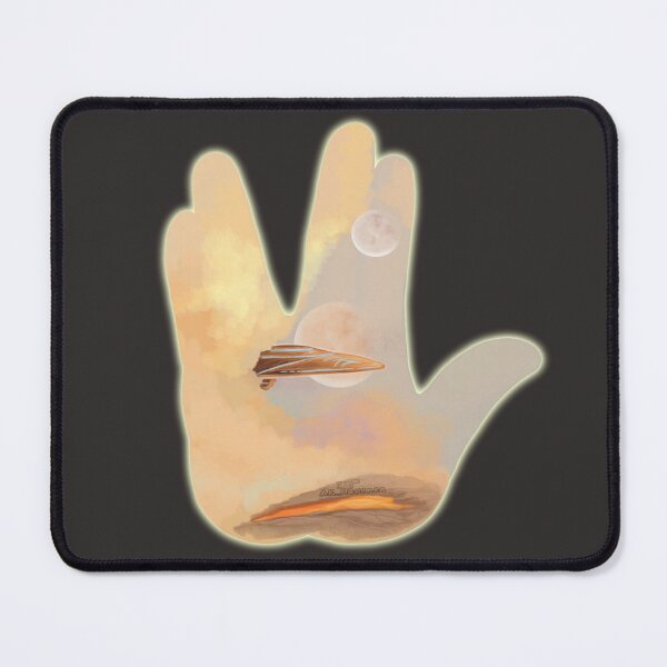 Item preview, Space Salute, handpainted Fanart, parody designed and sold by AK-Hevonen.