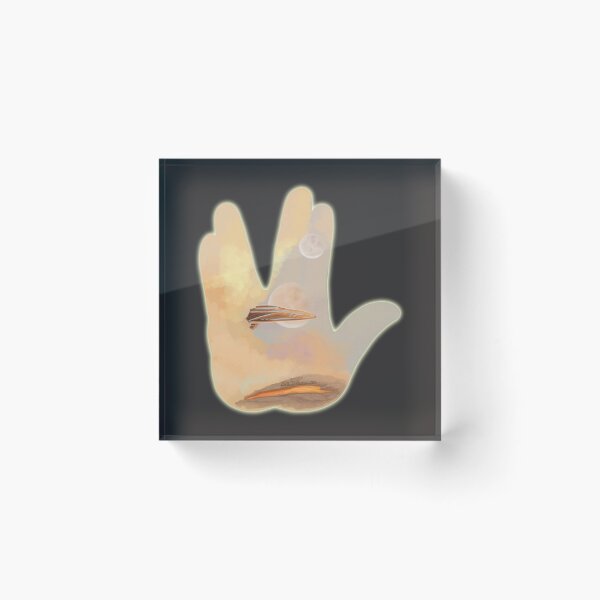 Item preview, Space Salute, handpainted Fanart, parody designed and sold by AK-Hevonen.