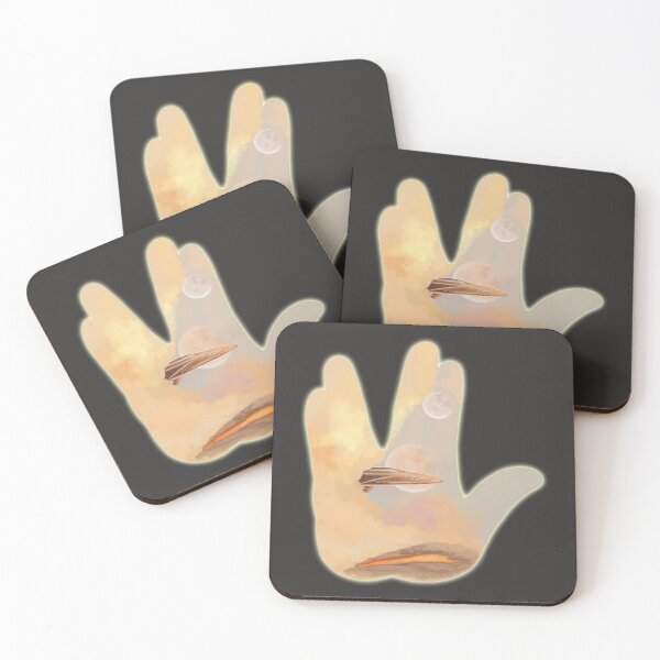 Item preview, Space Salute, handpainted Fanart, parody designed and sold by AK-Hevonen.