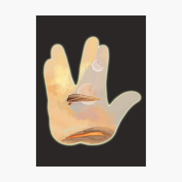 Item preview, Space Salute, handpainted Fanart, parody designed and sold by AK-Hevonen.