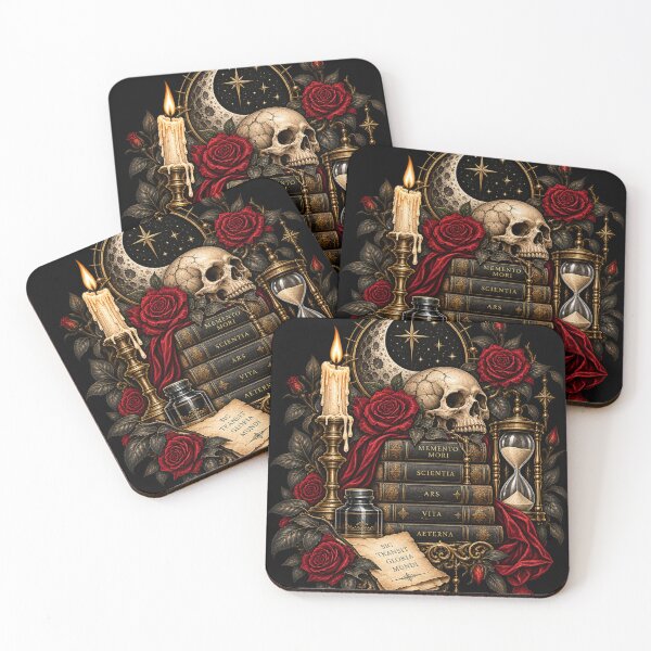Item preview, Gothic Memento Mori — Dark Academia Still Life designed and sold by Kicor.