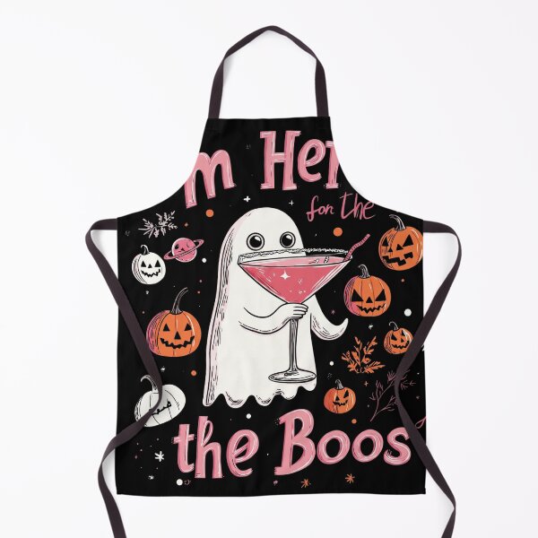 Item preview, I'm Here For The Boos | Funny Spooky Cute Ghost Halloween designed and sold by designsdetour.