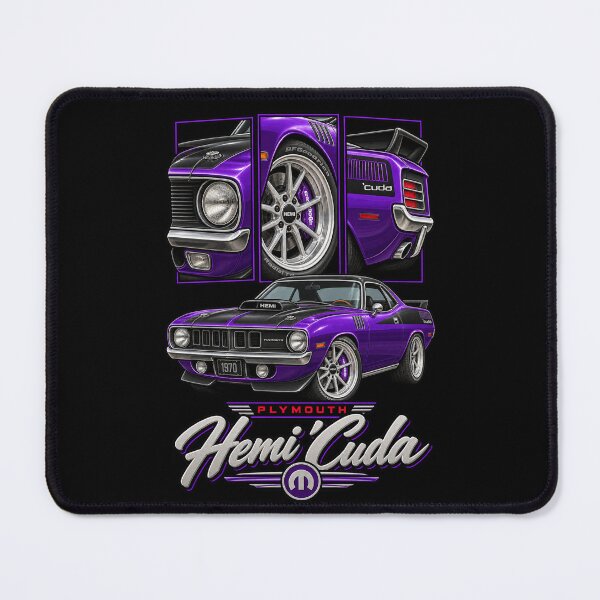 Item preview, Hemi ’Cuda Purple Muscle designed and sold by Gabriela Mihai.