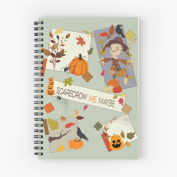 Item preview, Halloween Lover Pumpkin Vibes Scarecrow Autumn Garden Pattern designed and sold by Vibria Pattern Studio.