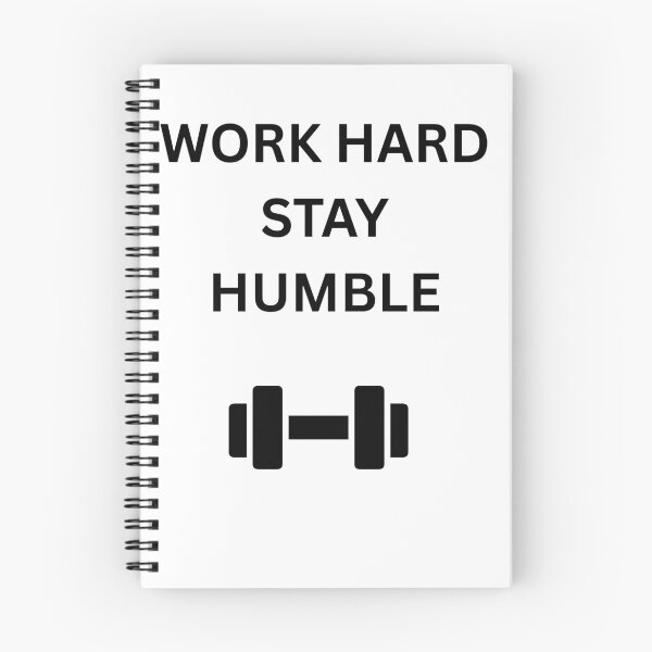 Item preview, Work Hard Stay Humble Gym Fitness designed and sold by ALdesingArt.