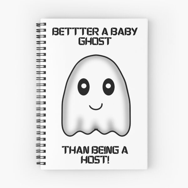 Item preview, Baby Ghost Not Host designed and sold by AmongTheWillows.
